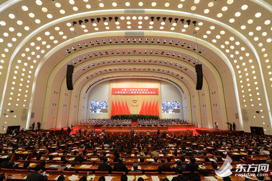 政协上海市第十二届委员会第四次会议开幕