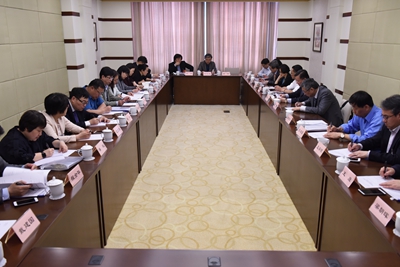 分组召集人会议现场