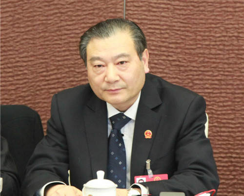 顾德昌代表在分组讨论会场