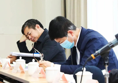 全国政协委员林益彬、王光贤列席小组讨论