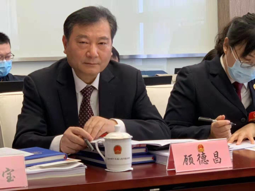 顾德昌代表在小组讨论会上