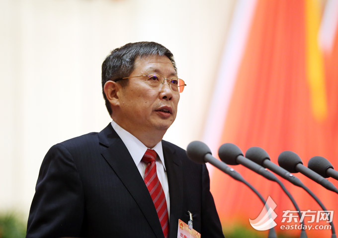 杨雄市长作上海市人民政府工作报告