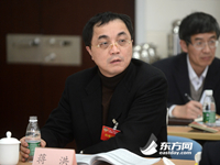 朱建国委员在会场