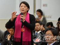 李惠萍委员在发言